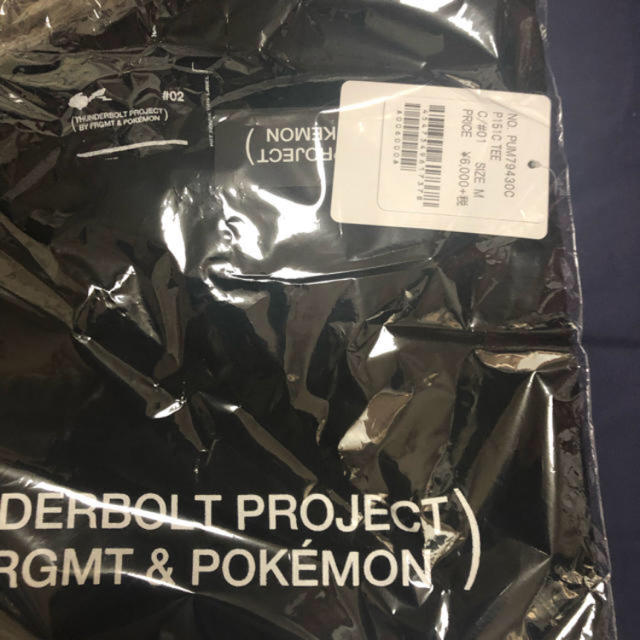 FRAGMENT(フラグメント)のTHUNDERBOLT PROJECT BY FRGMT & POKEMON メンズのトップス(Tシャツ/カットソー(半袖/袖なし))の商品写真