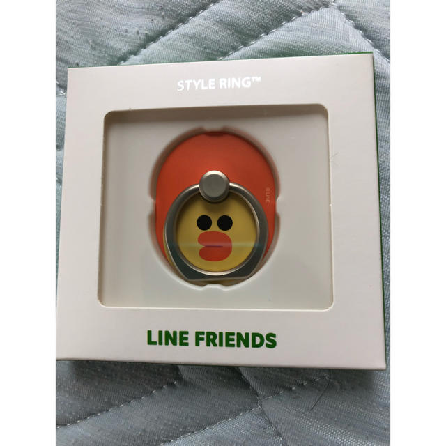 Spigen(シュピゲン)の【新品未開封】LINE FRIENDS STYLE RING(スマホリング) スマホ/家電/カメラのスマホアクセサリー(ストラップ/イヤホンジャック)の商品写真