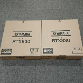 ヤマハ(ヤマハ)のYAMAHA RTX830 2個セット(PC周辺機器)