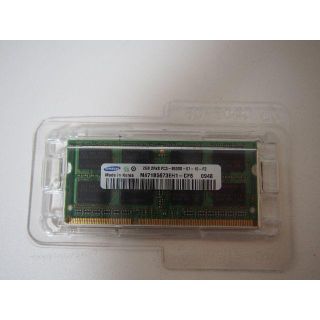 サムスン(SAMSUNG)の【PCメモリー】SAMSUNG  2GB-PC3-8500S-SODIM(PCパーツ)