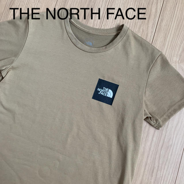 THE NORTH FACE(ザノースフェイス)のTシャツ ノースフェイス スクエアロゴTシャツ ケルプタン レディースのトップス(Tシャツ(半袖/袖なし))の商品写真