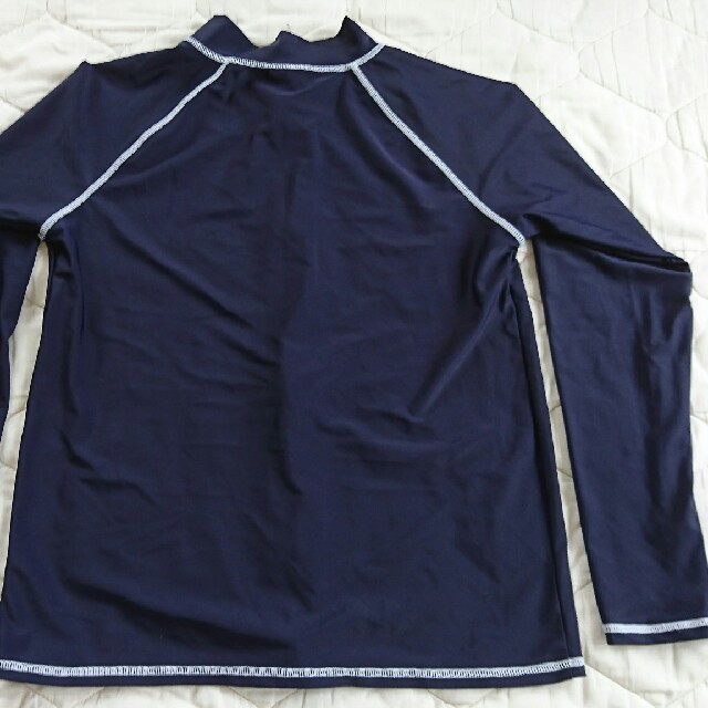 ラッシュガード  160(紺) キッズ/ベビー/マタニティのキッズ服女の子用(90cm~)(水着)の商品写真