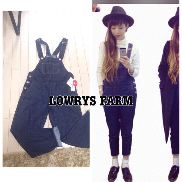 LOWRYS FARM(ローリーズファーム)のオーバーオール♡LOWRYS FARM レディースのパンツ(サロペット/オーバーオール)の商品写真