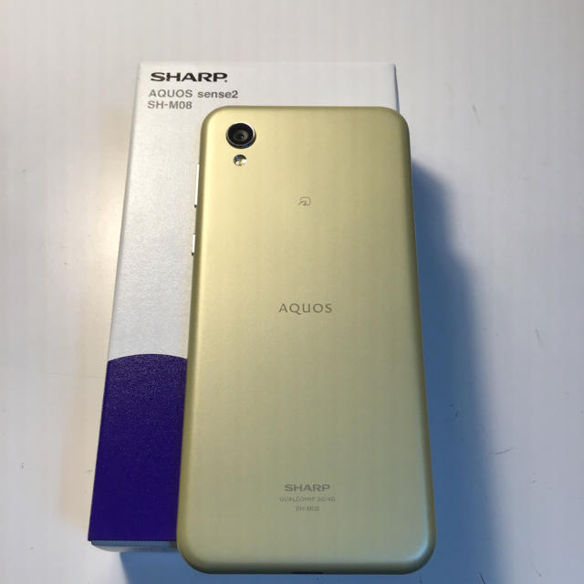 AQUOS(アクオス)のSHARP AQUOS sense2 SH-M08 スマホ/家電/カメラのスマートフォン/携帯電話(スマートフォン本体)の商品写真