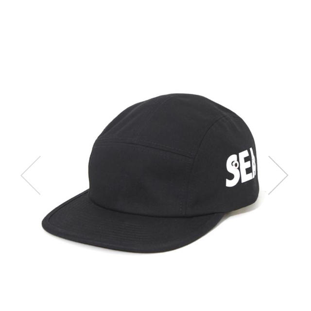 WIND AND SEA JET CAP SEA black