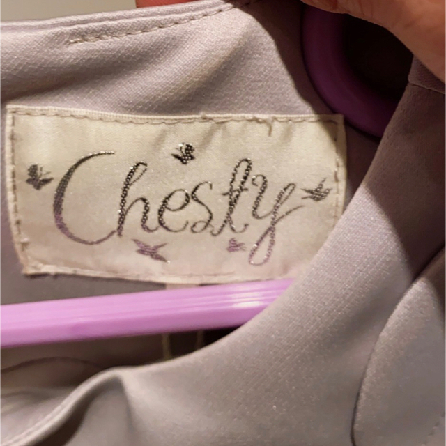 Chesty(チェスティ)のうさちゃん様専用☆美品☆Chesty☆スカラップワンピース レディースのワンピース(ひざ丈ワンピース)の商品写真