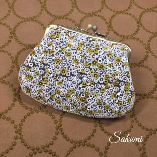 ミナペルホネン(mina perhonen)のハンドメイド 親子がま口 財布 ミナペルホネン skyful(財布)