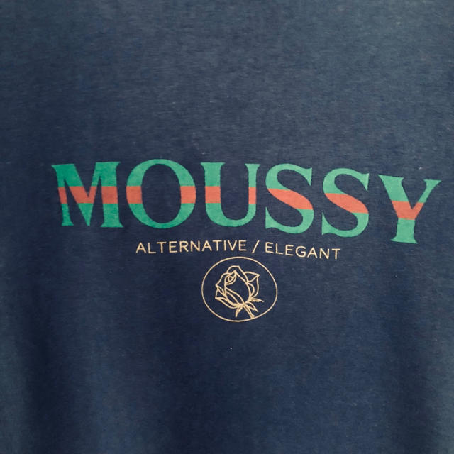 moussy(マウジー)のMOUSSY ロゴTシャツ レディースのトップス(Tシャツ(半袖/袖なし))の商品写真