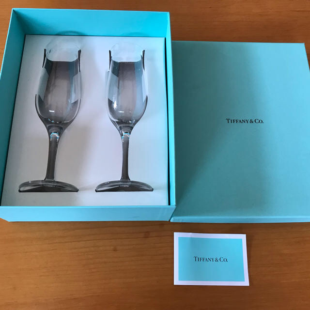 Tiffany & Co.(ティファニー)のティファニー ペアグラス(未使用品) インテリア/住まい/日用品のキッチン/食器(グラス/カップ)の商品写真