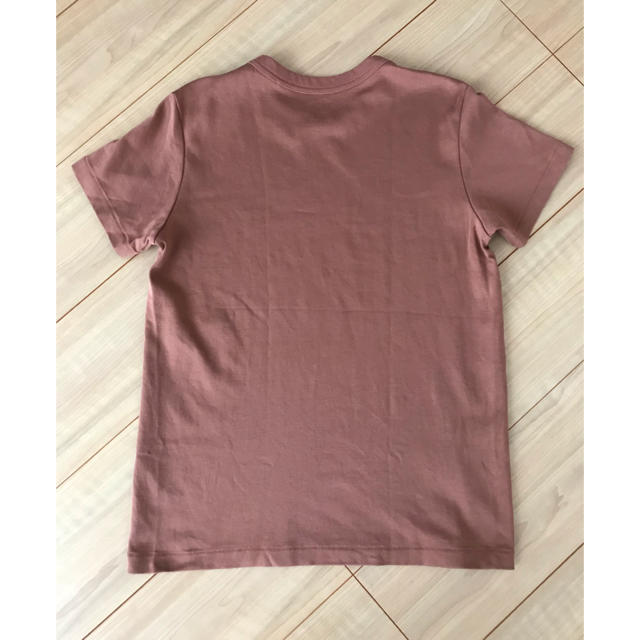 UNIQLO(ユニクロ)のUNIQLO Tシャツ クルーネックT ブラウン Lサイズ レディースのトップス(Tシャツ(半袖/袖なし))の商品写真