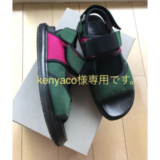 マルニ(Marni)の新品同様 MARNI  フスベットサンダル 38(サンダル)