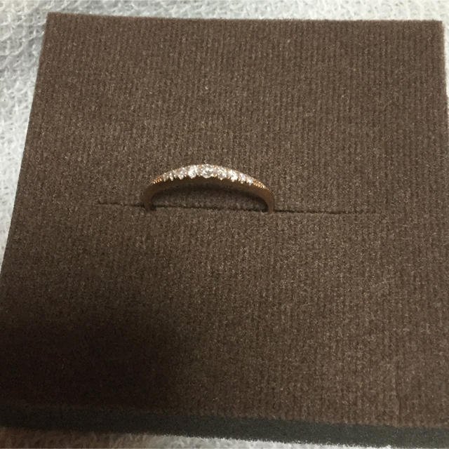 JEWELRY TSUTSUMI(ジュエリーツツミ)のK18PGダイヤモンドリング レディースのアクセサリー(リング(指輪))の商品写真