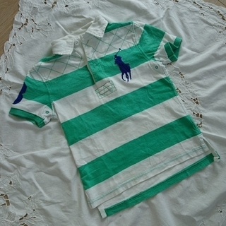 ポロラルフローレン(POLO RALPH LAUREN)のラルフローレン 半袖ポロシャツ サイズ5  美品(Tシャツ/カットソー)