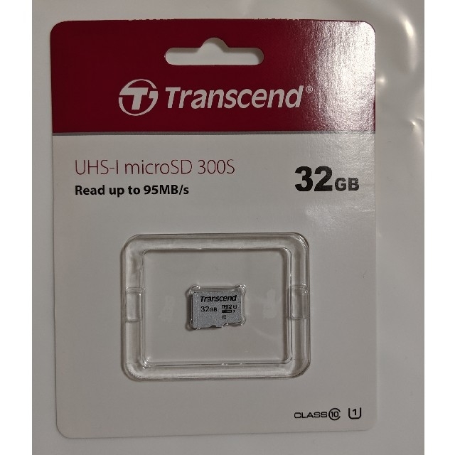 Transcend(トランセンド)の【未開封】マイクロSD 32GB スマホ/家電/カメラのスマートフォン/携帯電話(その他)の商品写真