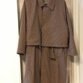 YOKE 3way bal collar share coat(ステンカラーコート)