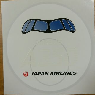 ジャル(ニホンコウクウ)(JAL(日本航空))の【非売品】JAL　新機種A350ステッカー(ノベルティグッズ)