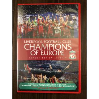 リバプール CL優勝記念DVD2018/2019シーズンレビュー2枚組(記念品/関連グッズ)