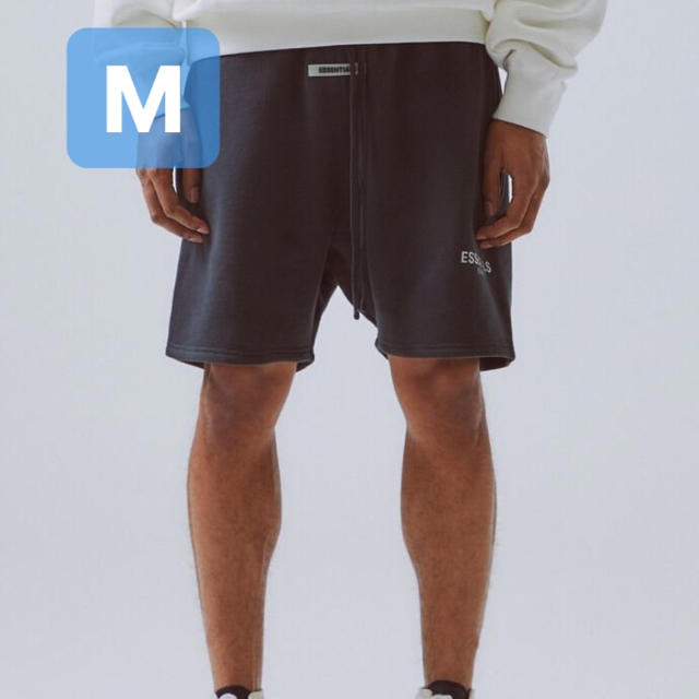blacksizeMサイズ  FOG ESSENTIALS logo sweat shorts
