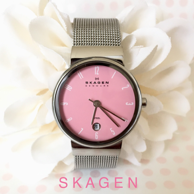 SKAGEN(スカーゲン)のスカーゲン 腕時計  Sakura ピンク レディースのファッション小物(腕時計)の商品写真