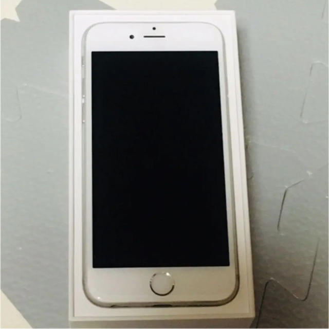 美品 ★ iPhone 6 本体 シルバー 64GB SoftBank