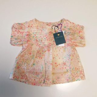 コドモビームス(こどもビームス)の新品 Gocco リバティ LIBERTY トップス / ブラウス 6-9M(シャツ/カットソー)