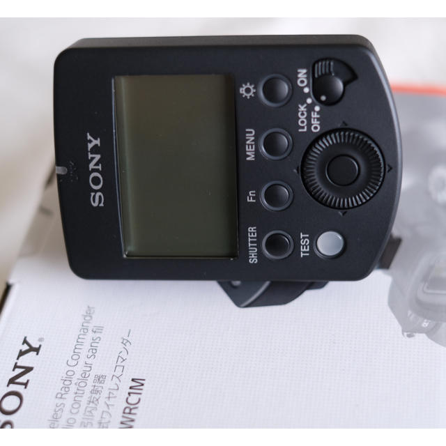 SONY(ソニー)の電波式ワイヤレスコマンダー FA-WRC1M ソニー Sony  スマホ/家電/カメラのカメラ(ストロボ/照明)の商品写真