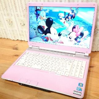 エヌイーシー(NEC)の【あいな様専用！】ピンクの可愛いNEC PC-LL750W オフィス ブルーレイ(ノートPC)