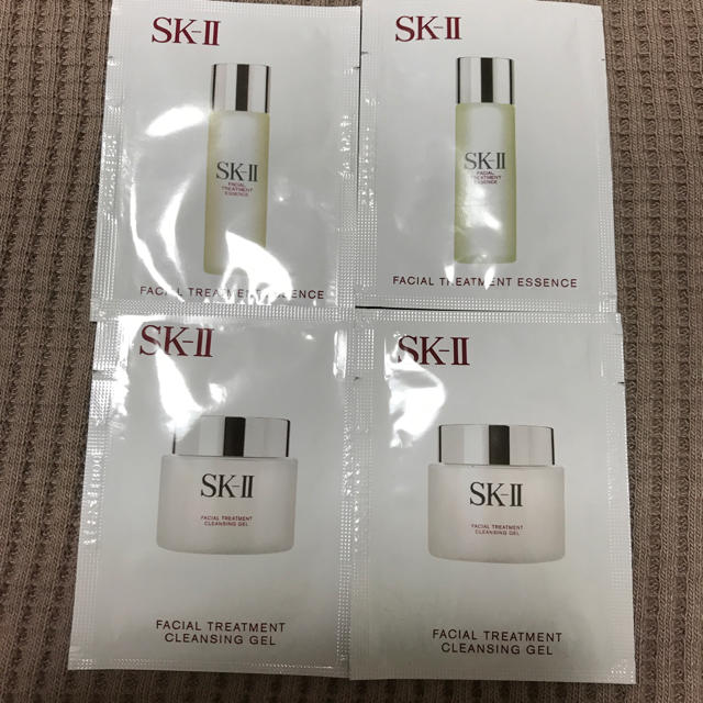 SK-II(エスケーツー)の【 SK-II 】サンプル4個 コスメ/美容のキット/セット(サンプル/トライアルキット)の商品写真