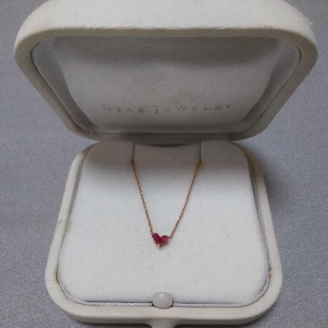 STAR JEWELRY - STAR JEWELRY ネックレス ピンクハート STAR JEWELRY - STAR JEWELRY ネックレス ピンクハート