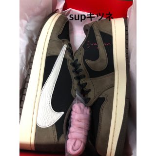 ナイキ(NIKE)の［26.5㎝］エアジョーダン1 low TRAVIS SCOTT(スニーカー)