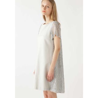 ジルスチュアート(JILLSTUART)の【JILLSTUART】タグ付きレースワンピース(ひざ丈ワンピース)