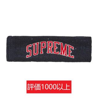 シュプリーム(Supreme)のNew Era Sequin Arc Logo Headband 紺＋黄(その他)