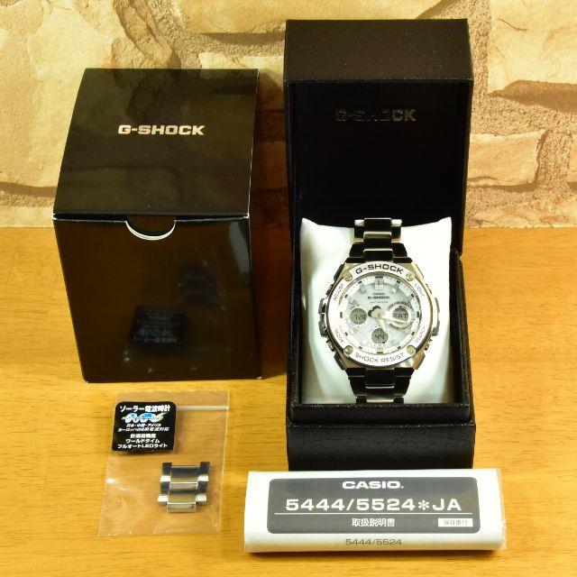 48600円重さG-SHOCK　G-STEEL (GST-W110D-7AJF)