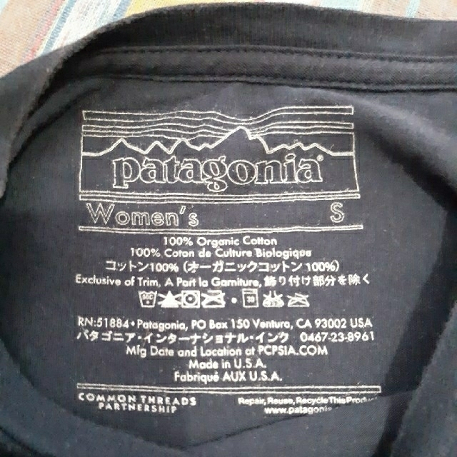 patagonia(パタゴニア)のパタゴニア　レディースＴシャツsizeＳ レディースのトップス(Tシャツ(半袖/袖なし))の商品写真