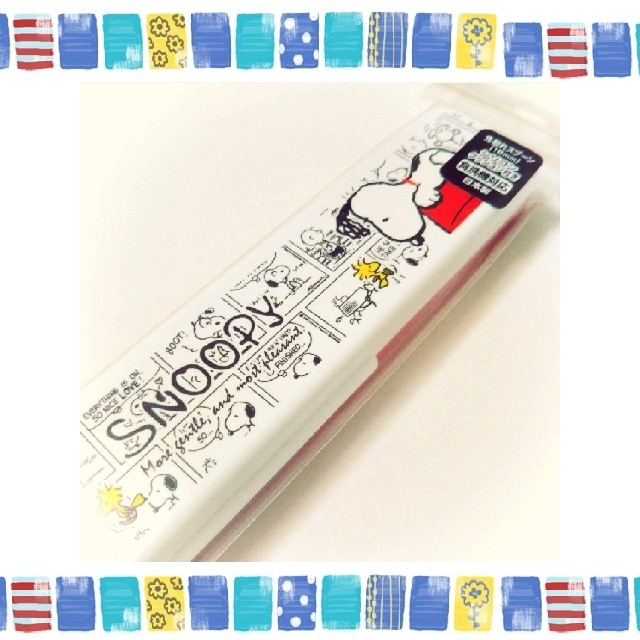 SNOOPY(スヌーピー)の【新品】SNOOPY スヌーピースプーン (ケース付き) 日本製 入学 入園  キッズ/ベビー/マタニティの授乳/お食事用品(スプーン/フォーク)の商品写真