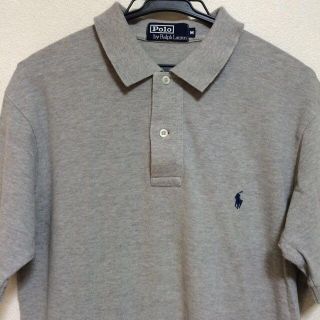 ポロラルフローレン(POLO RALPH LAUREN)のPOLOグレーポロシャツ(ポロシャツ)