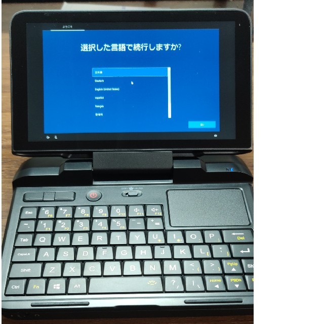 GPD micro pc スマホ/家電/カメラのPC/タブレット(ノートPC)の商品写真