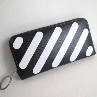 オフホワイト(OFF-WHITE)のオフホワイト長財布(長財布)