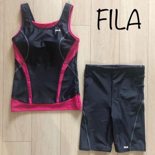 フィラ(FILA)の新品 FILA 水着 2点セット めくれ防止 フィットネス BPK M(水着)