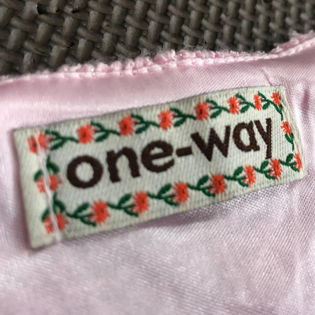 one*way(ワンウェイ)のone way ワンウェイ サマーニット ラメ ピンク Tシャツ  レディースのトップス(Tシャツ(半袖/袖なし))の商品写真