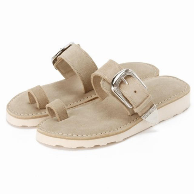 DEUXIEME CLASSE(ドゥーズィエムクラス)のCAMINANDO Thumb Loop Sandal ベージュ36 レディースの靴/シューズ(サンダル)の商品写真