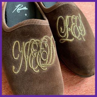 Needles - needles velvet mule ニードルス ベルベットミュールの通販