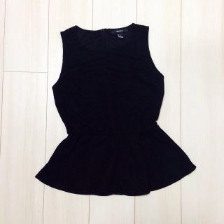 フォーエバートゥエンティーワン(FOREVER 21)のFOREVER21 ペプラムトップス(カットソー(半袖/袖なし))