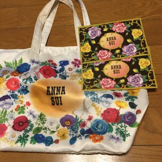 アナスイ(ANNA SUI)のANNA SUI⭐️トートバッグとハガキ2枚(トートバッグ)