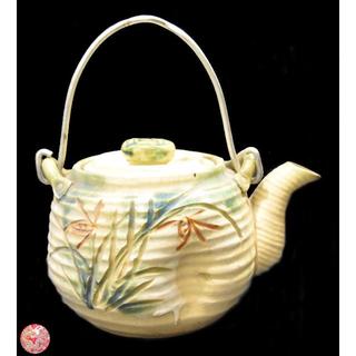 古美術 急須 歴史 年代保証 茶道具 陶芸家 陶器 骨董 古玩京焼WWTT026(陶芸)