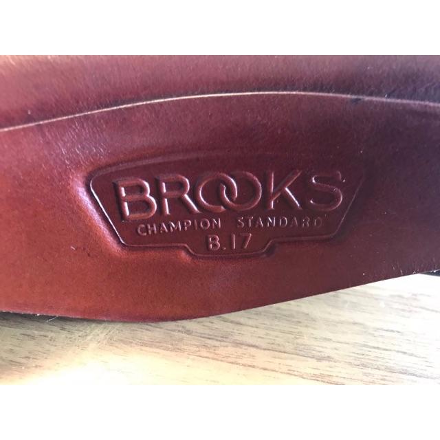 Brooks(ブルックス)のBROOKS サドル　B17 ブラウン スポーツ/アウトドアの自転車(パーツ)の商品写真