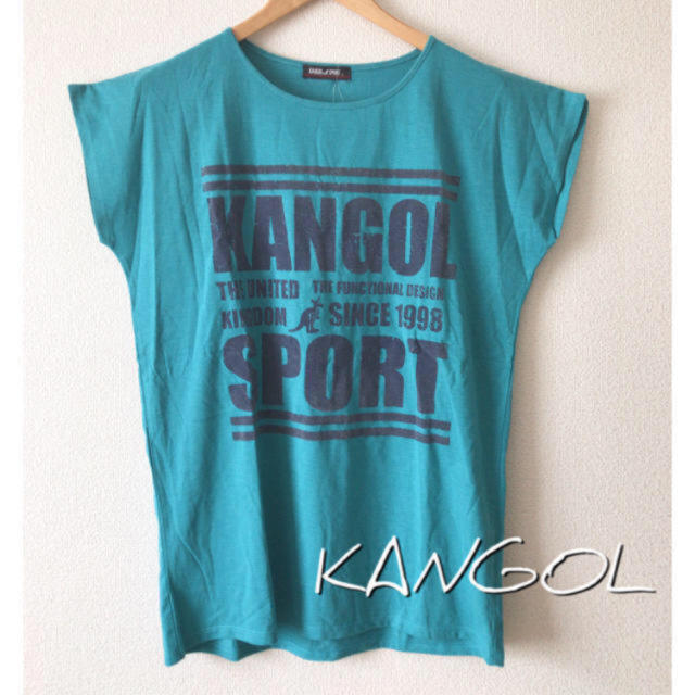 KANGOL(カンゴール)のKANGOLSPORT★カンゴール★ビックシルエット★size→L★新品未使用 レディースのトップス(Tシャツ(半袖/袖なし))の商品写真