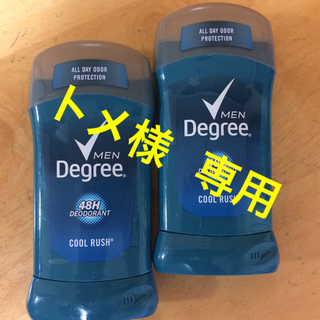 ユニリーバ(Unilever)の☆トメ様専用☆ Degree デオドラント クールラッシュ 80g 2個 (制汗/デオドラント剤)