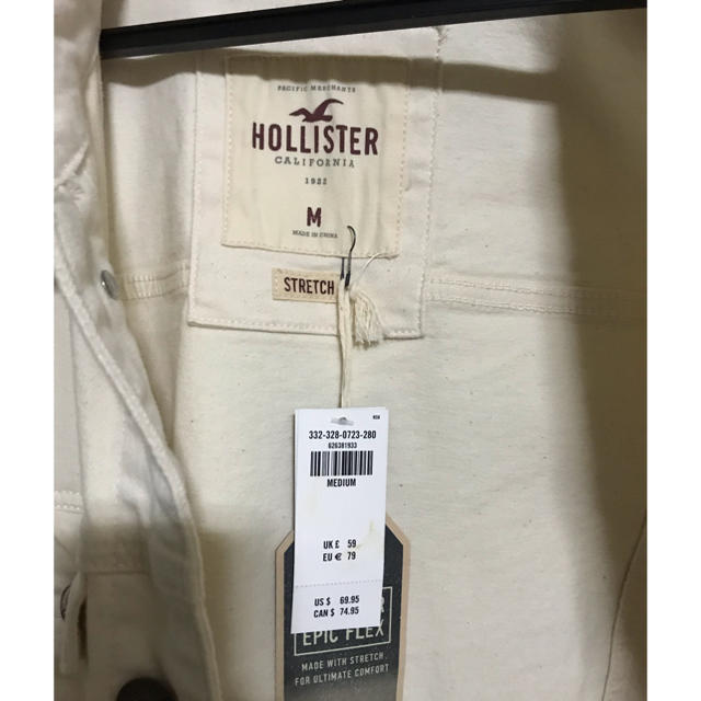 Hollister(ホリスター)のホリスタージャケット メンズのジャケット/アウター(Gジャン/デニムジャケット)の商品写真