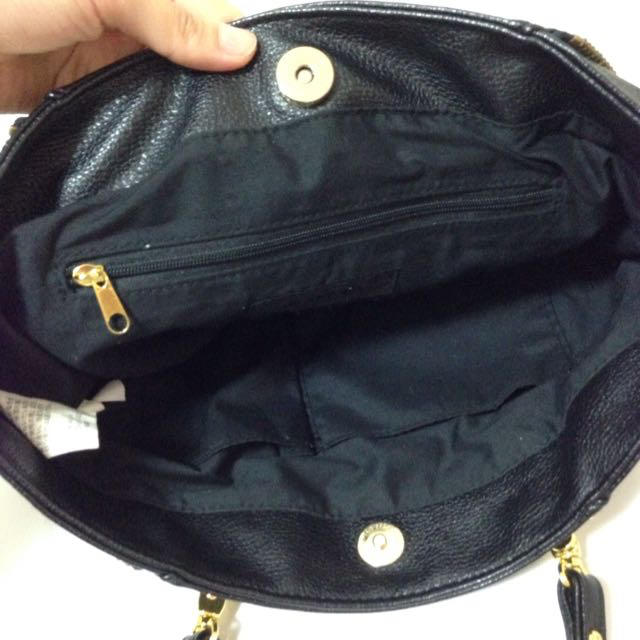 JEANASIS(ジーナシス)のJEANASIS 黒 Bag レディースのバッグ(ショルダーバッグ)の商品写真